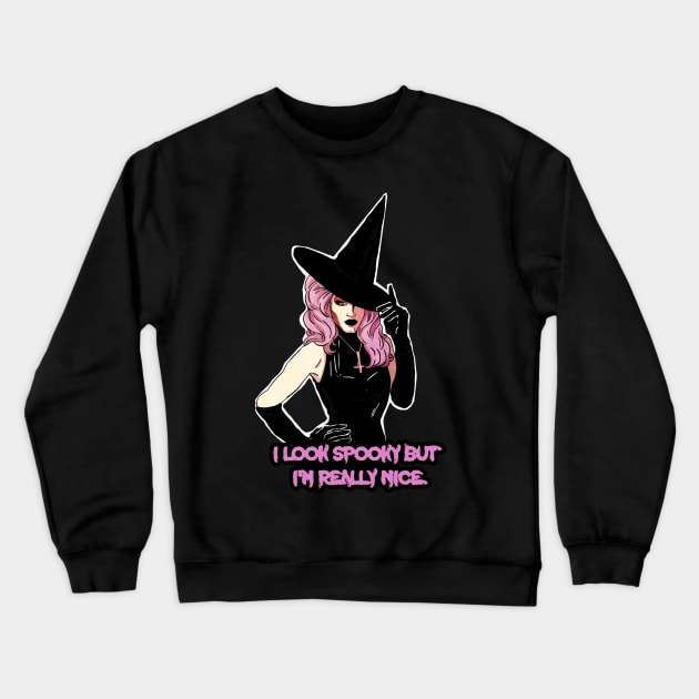 I LOOK SPOOKY Crewneck Sweatshirt by giuliarenzi